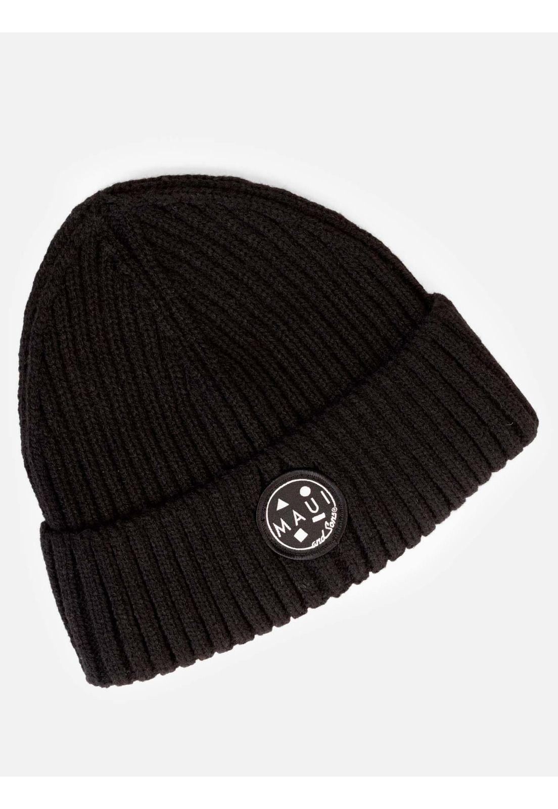 Gorro Bali Negro Hombre Maui And Sons-2