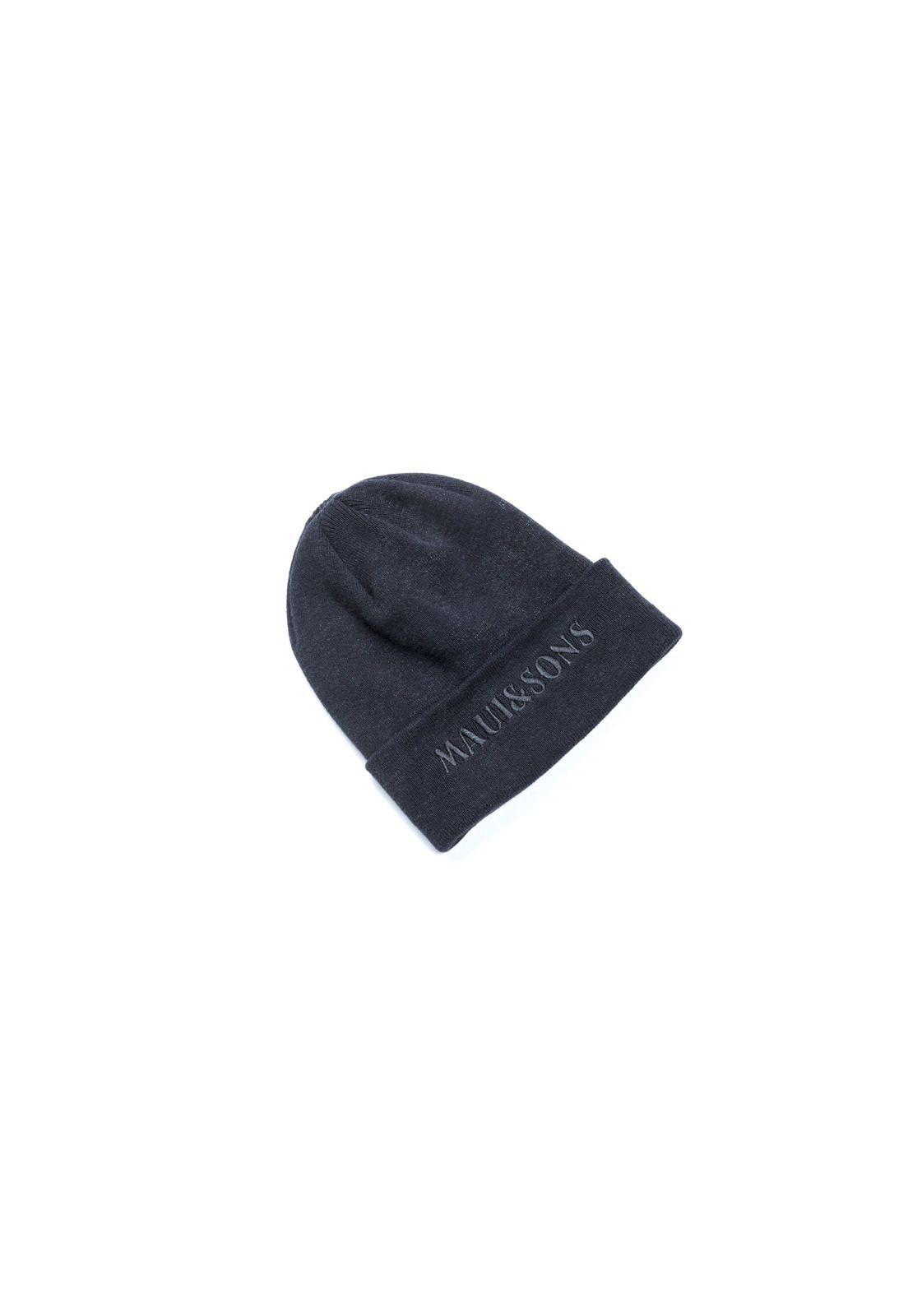 Gorro Hombre Negro Maui and Sons 5G1058-MI20-0