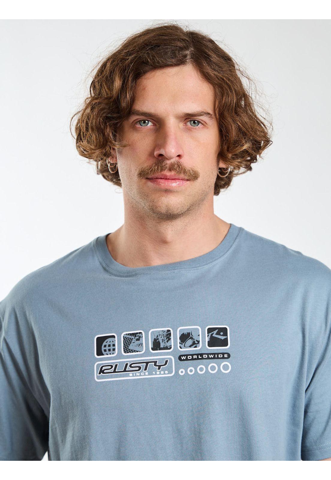 Polera MC Cove Gris Hombre Rusty-3