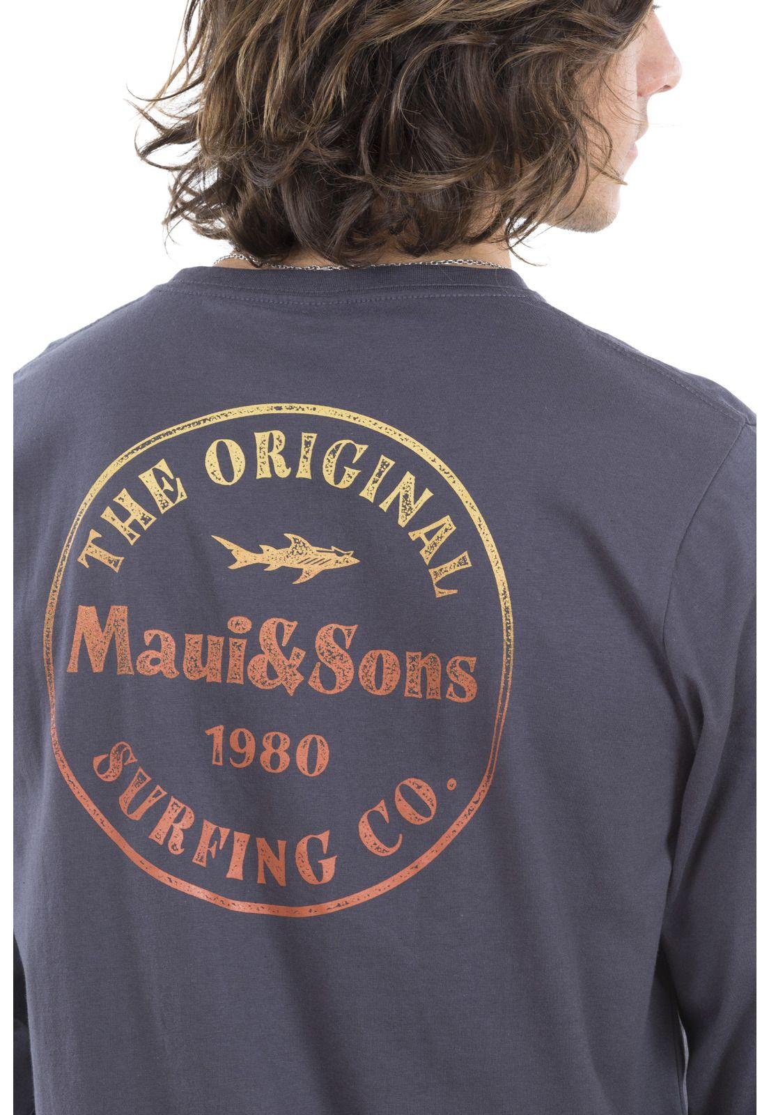 Polera Hombre Maui 5P896-MI20 Gris-2