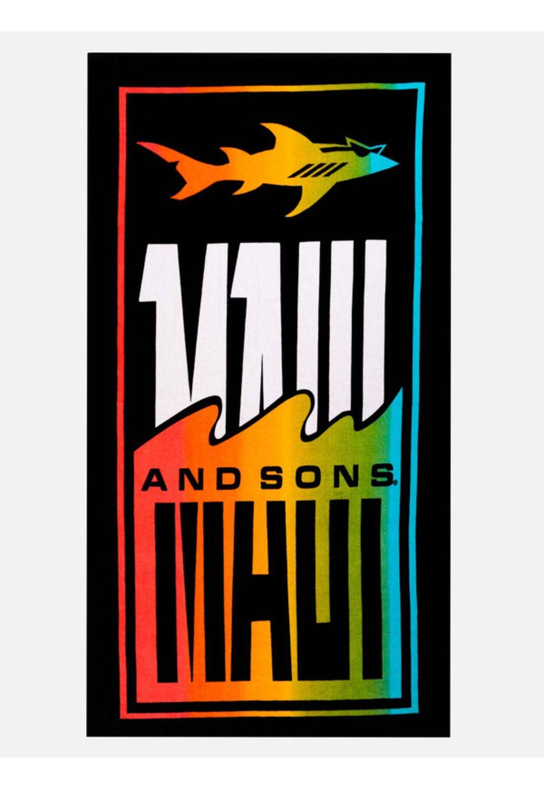 Toalla Vintage Desing Multicolor Hombre Maui and sons-0