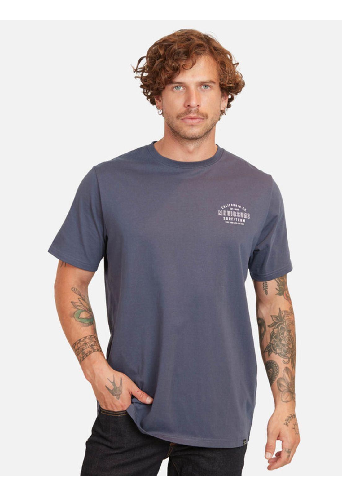 Polera Surf Team Ss Tees Marino Hombre Maui And Sons-0