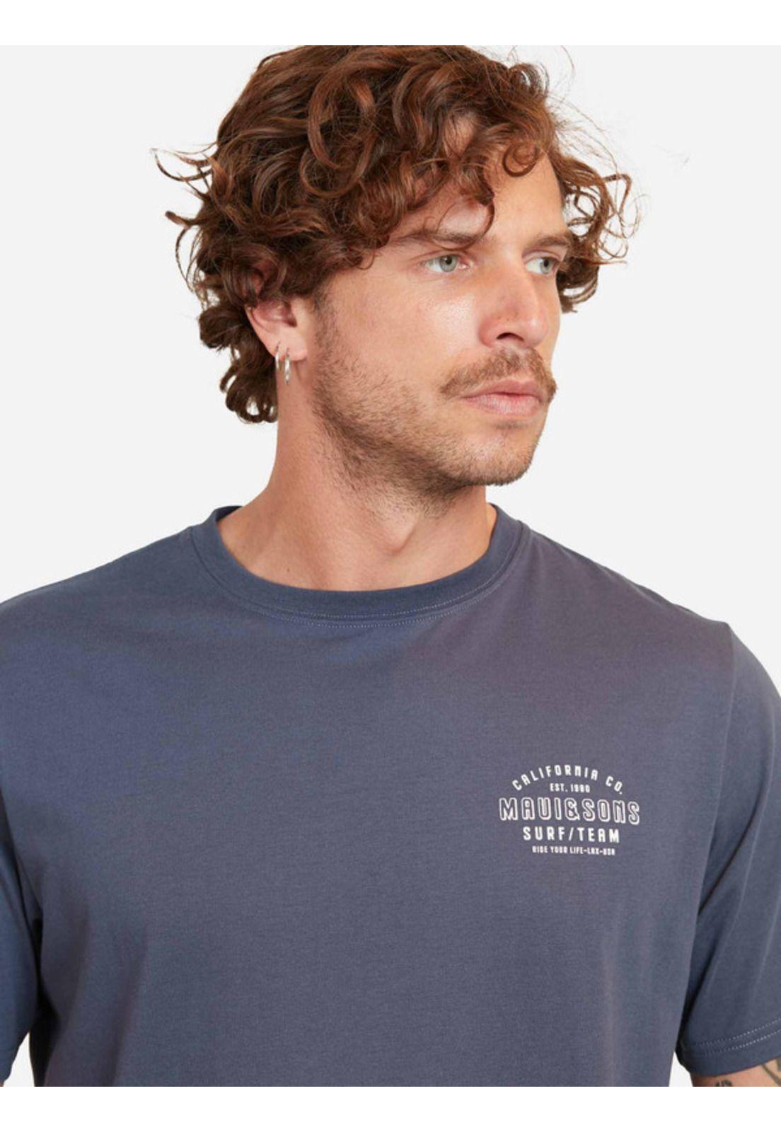 Polera Surf Team Ss Tees Marino Hombre Maui And Sons-2
