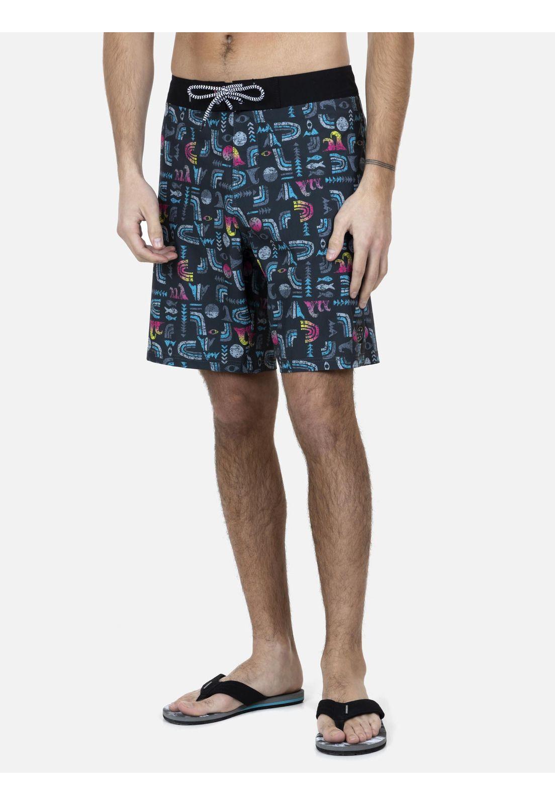 Traje De Baño Hombre Gris Oscuro 5T805-MV22 Maui And Sons-0