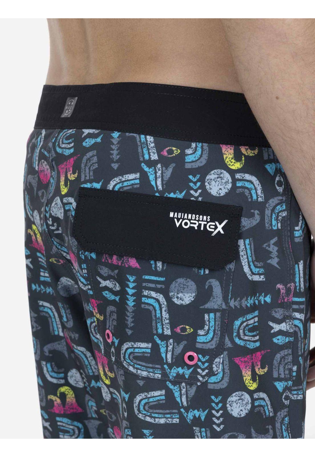 Traje De Baño Hombre Gris Oscuro 5T805-MV22 Maui And Sons-2