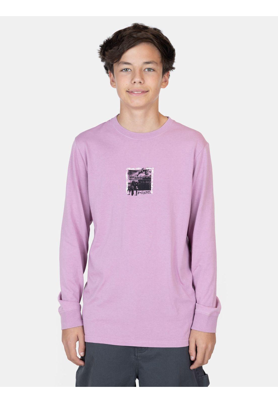 Polera ML SafeShine Rosado Infantil Maui And Sons-0