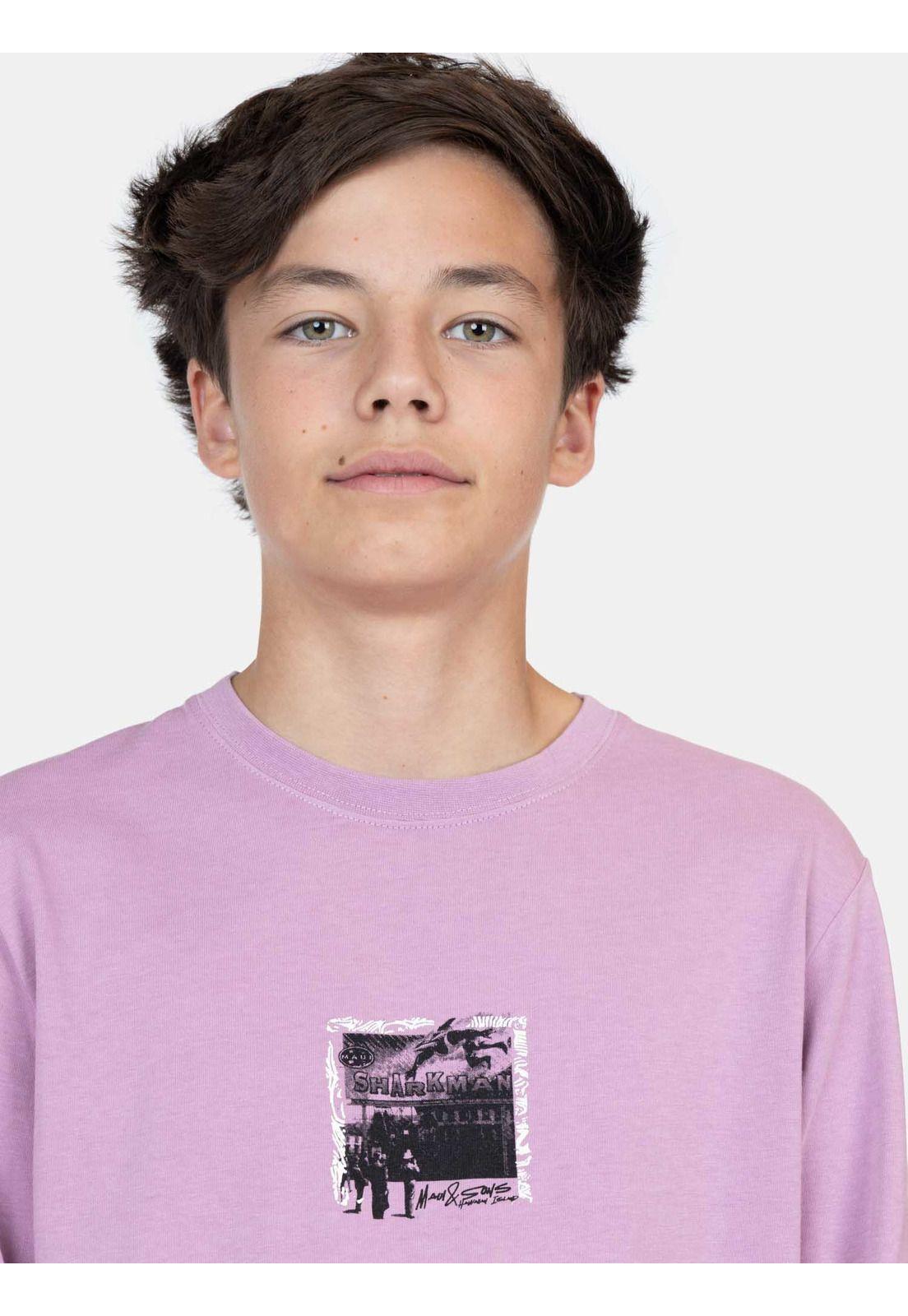 Polera ML SafeShine Rosado Infantil Maui And Sons-2