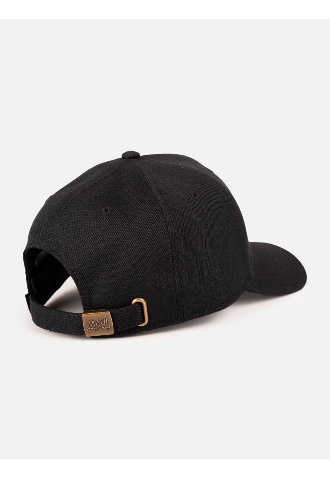 Jockey Canvas Bilsed Skull Negro Hombre Maui And Sons-3