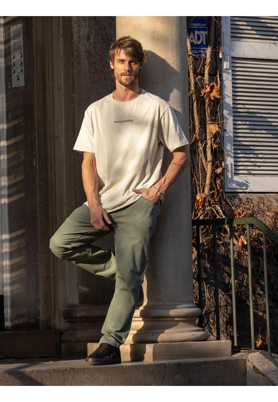 Pantalón Riptide Verde Hombre Maui And Sons-1