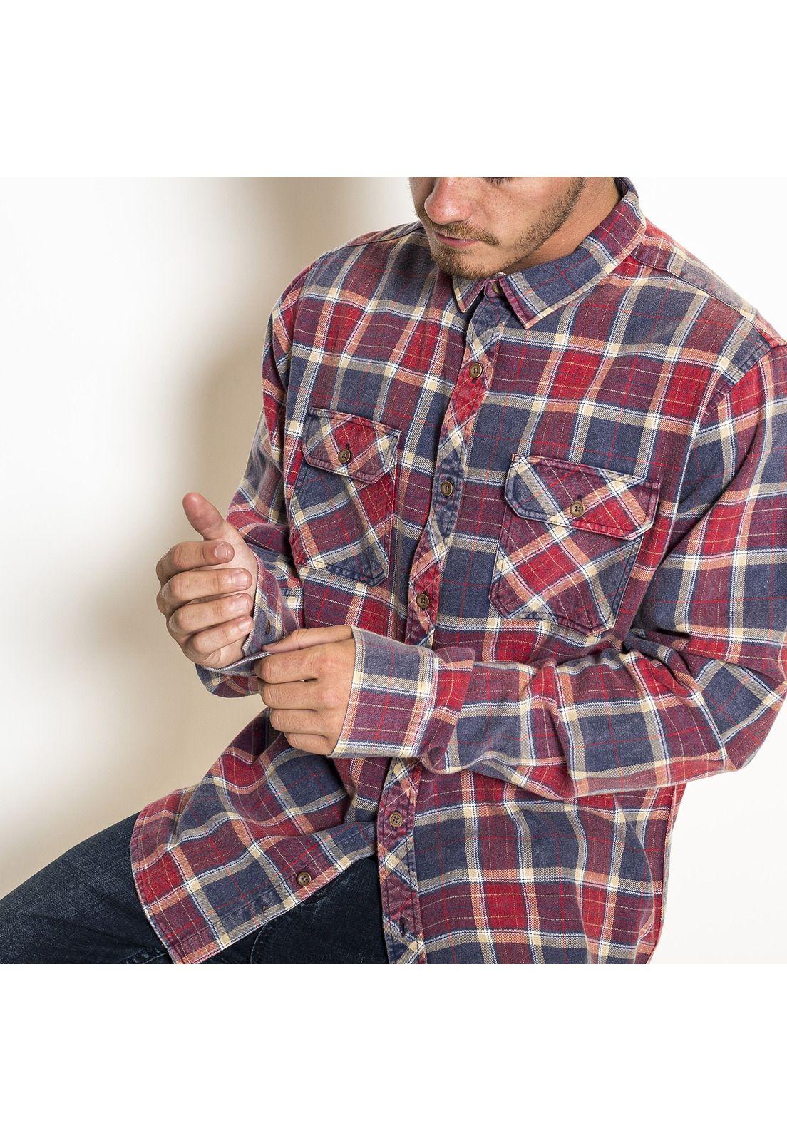 Camisa Hombre Rojo Maui and Sons 5C108-MI18-2