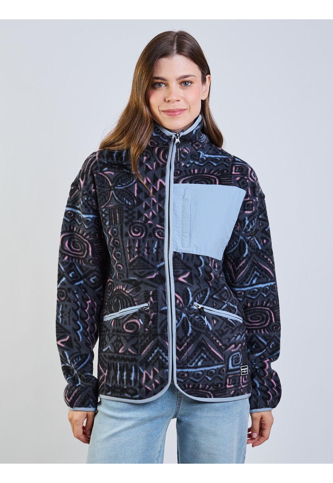 Poleron Polar Steel Multicolor Mujer Maui And Sons-0