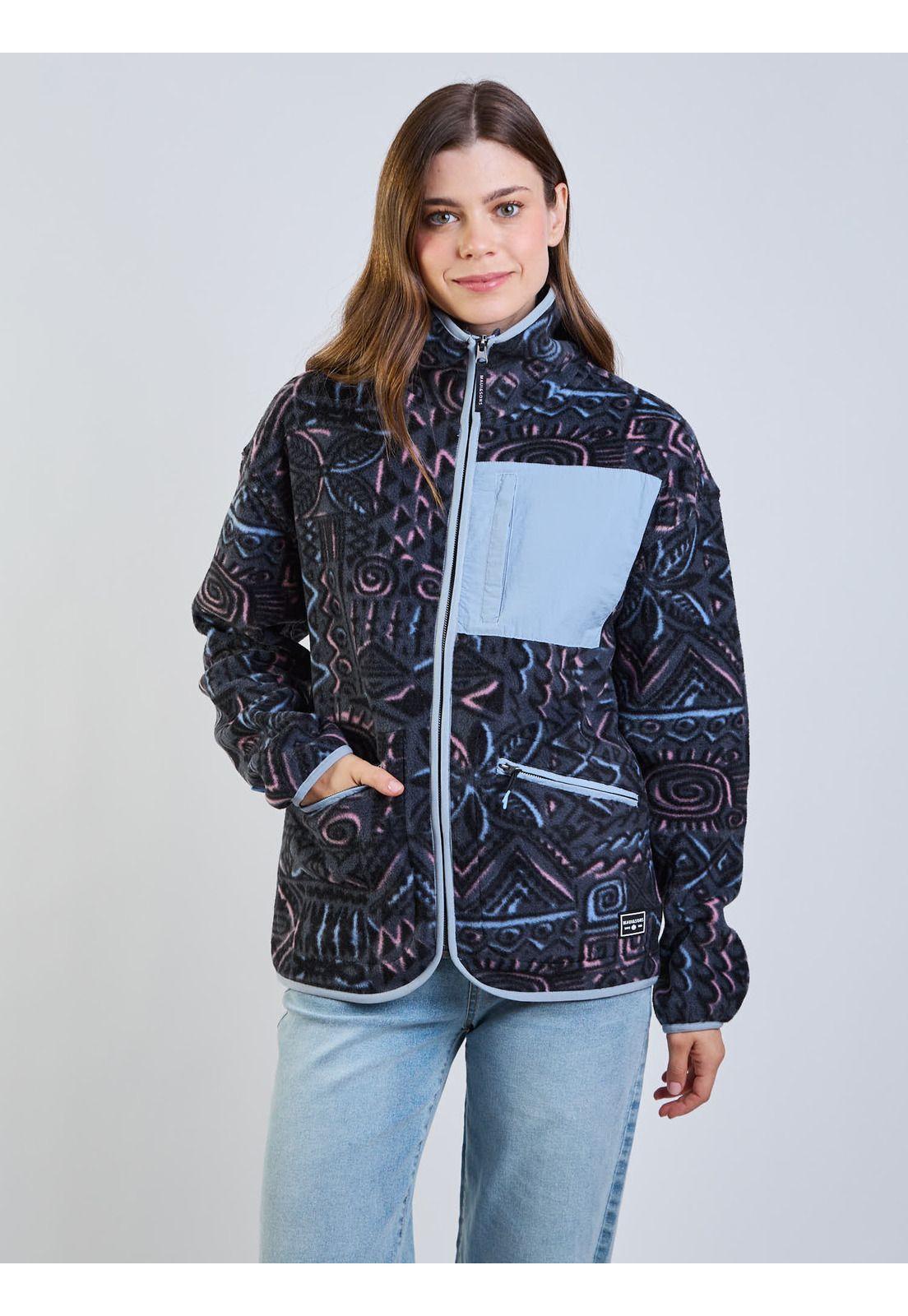 Poleron Polar Steel Multicolor Mujer Maui And Sons-6