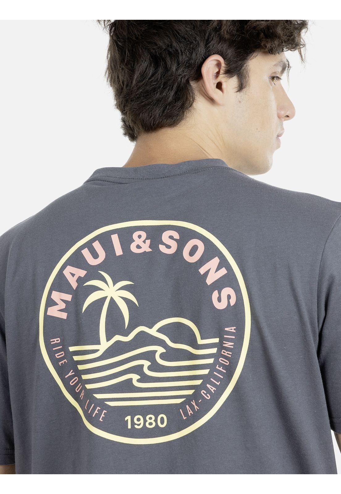 Polera M/C Hombre Maui 5P398-MI21 Gris-2