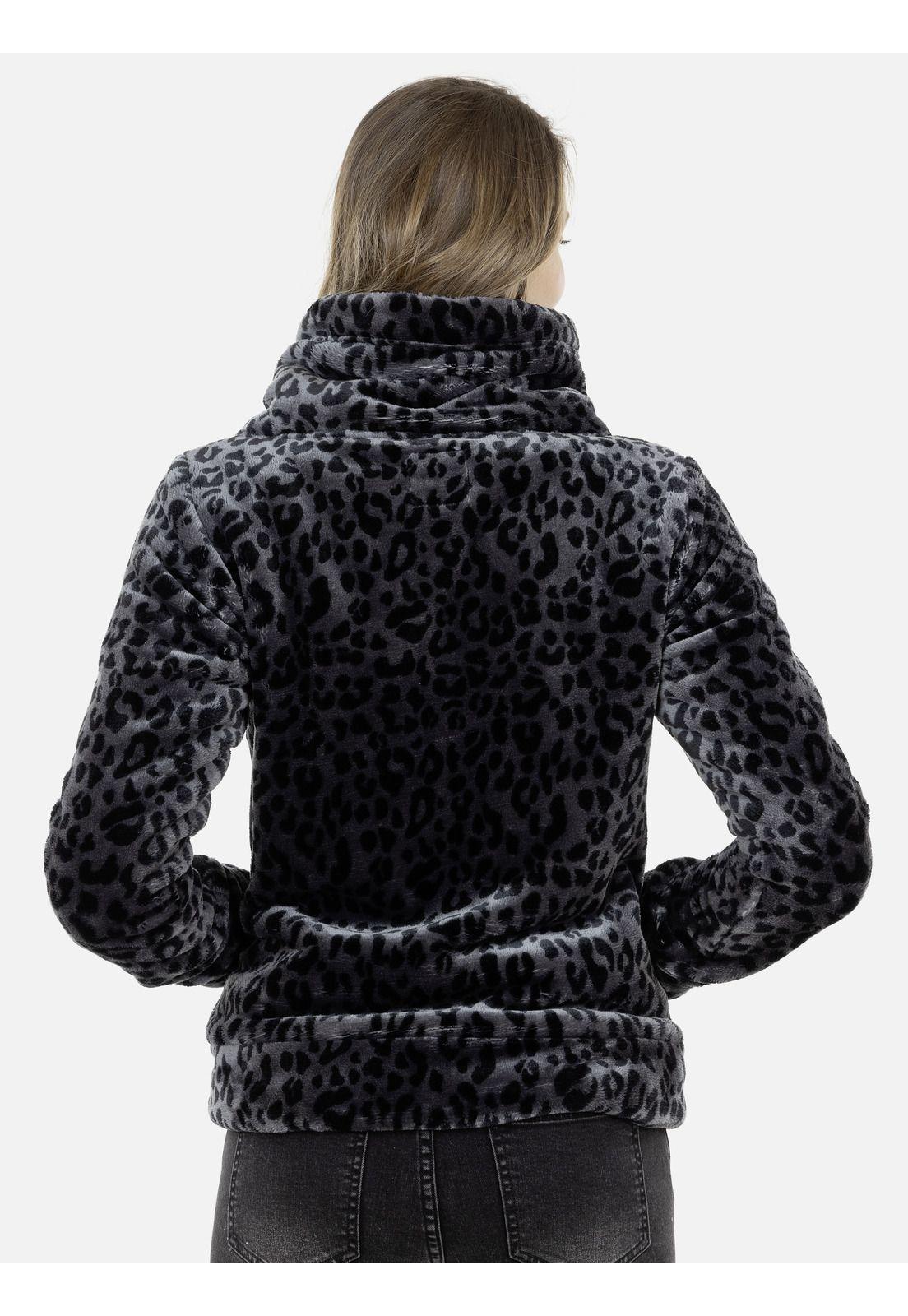 Poleron Mujer 5O544-WI21 Gris Oscuro Maui and Sons-1