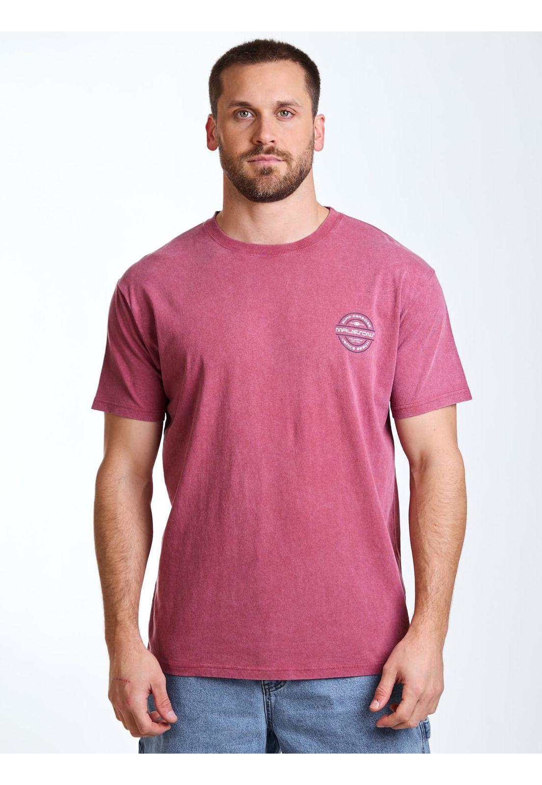 Polera MC Endless Burdeo Hombre Maui and Sons-0