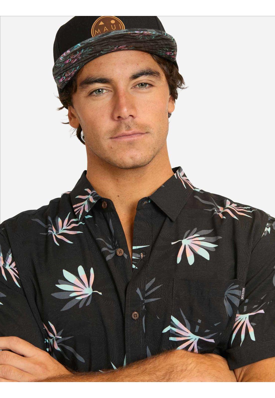 Camisa MC Elani Multicolor Hombre Maui And Sons-2