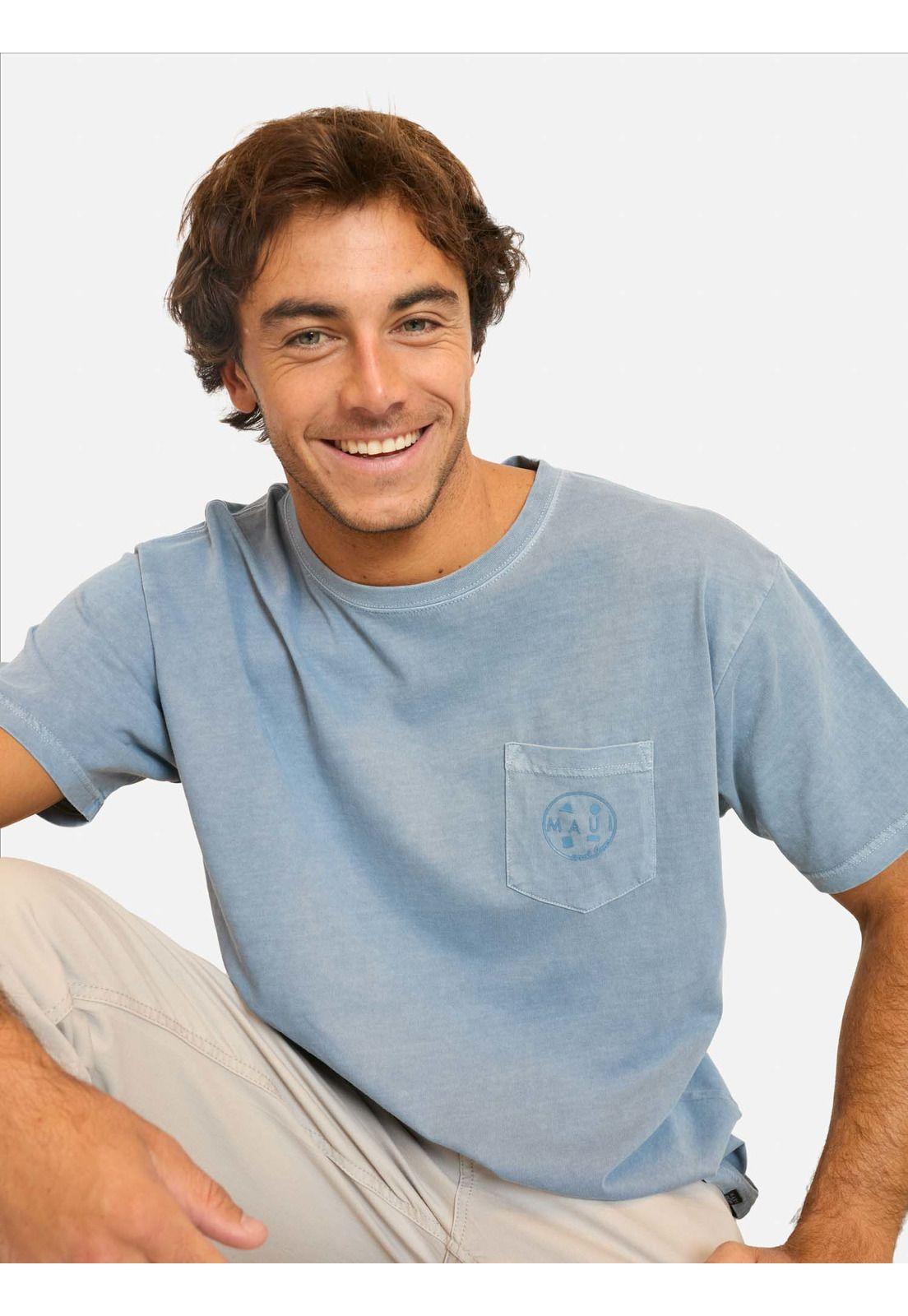 Polera Mc Malibu Azul Hombre Maui And Sons-2