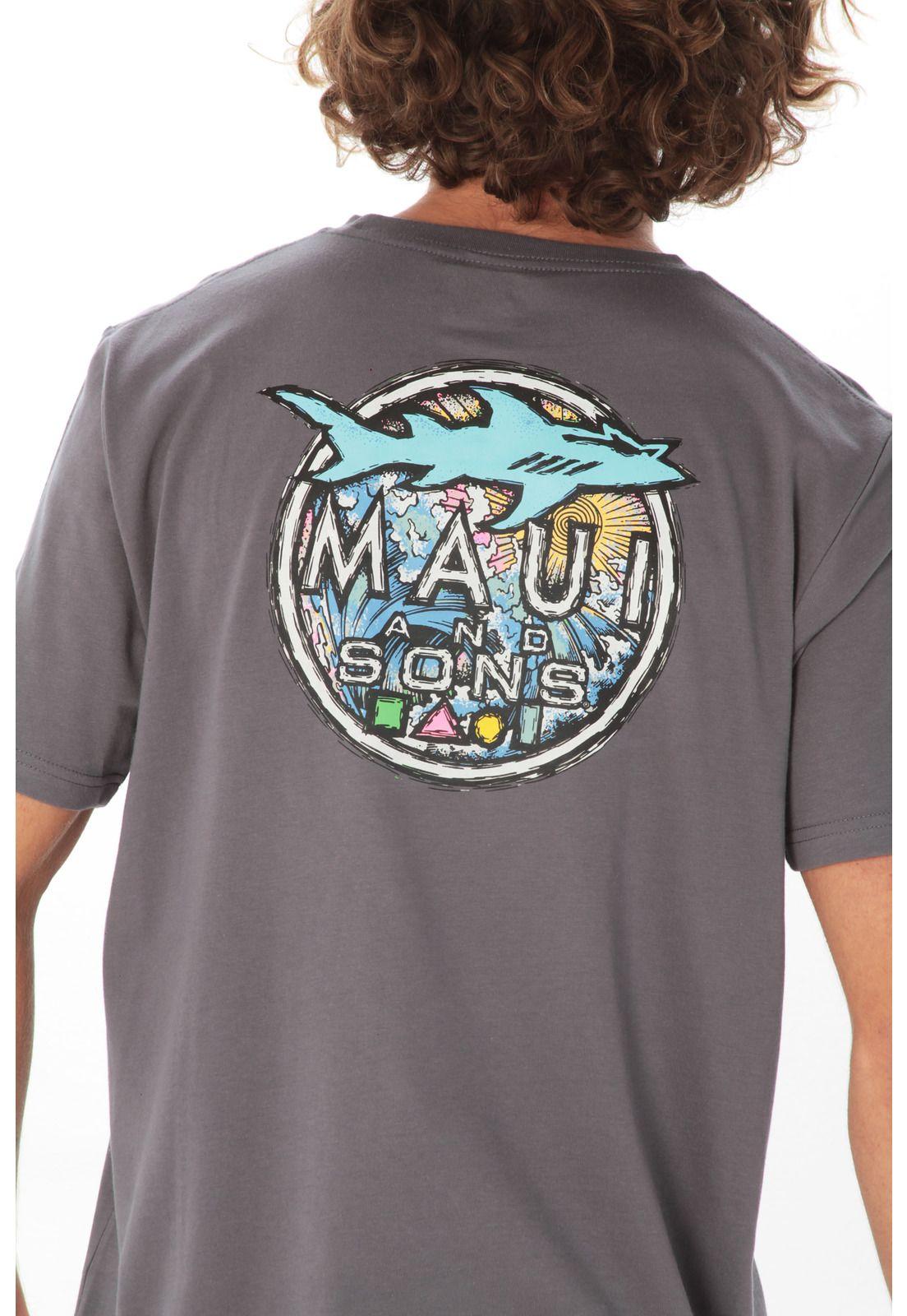 Polera M/C Basica Hombre 5P904-MV21 Gris-2