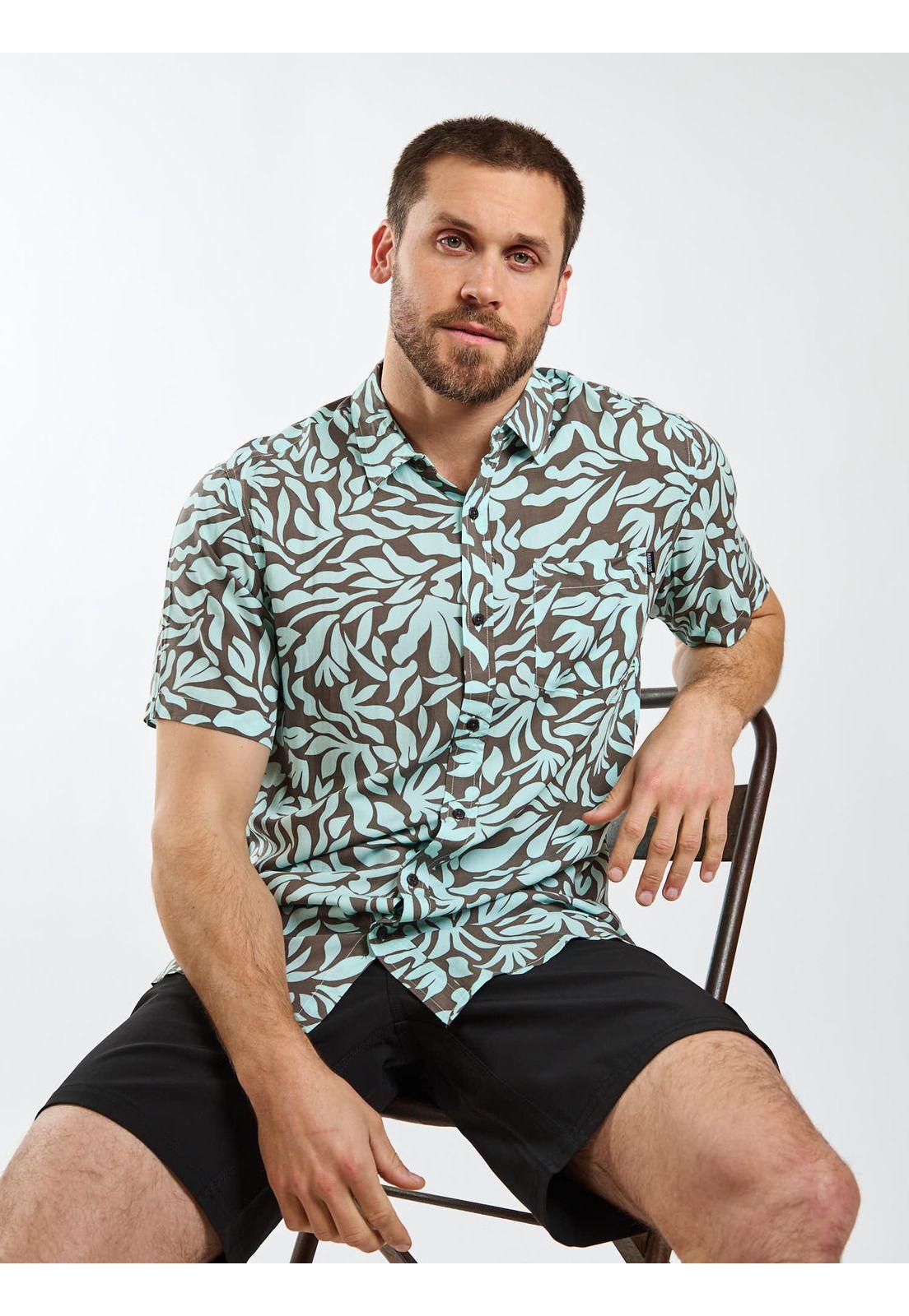 Camisa MC Makai Multicolor Hombre Maui and Sons-6