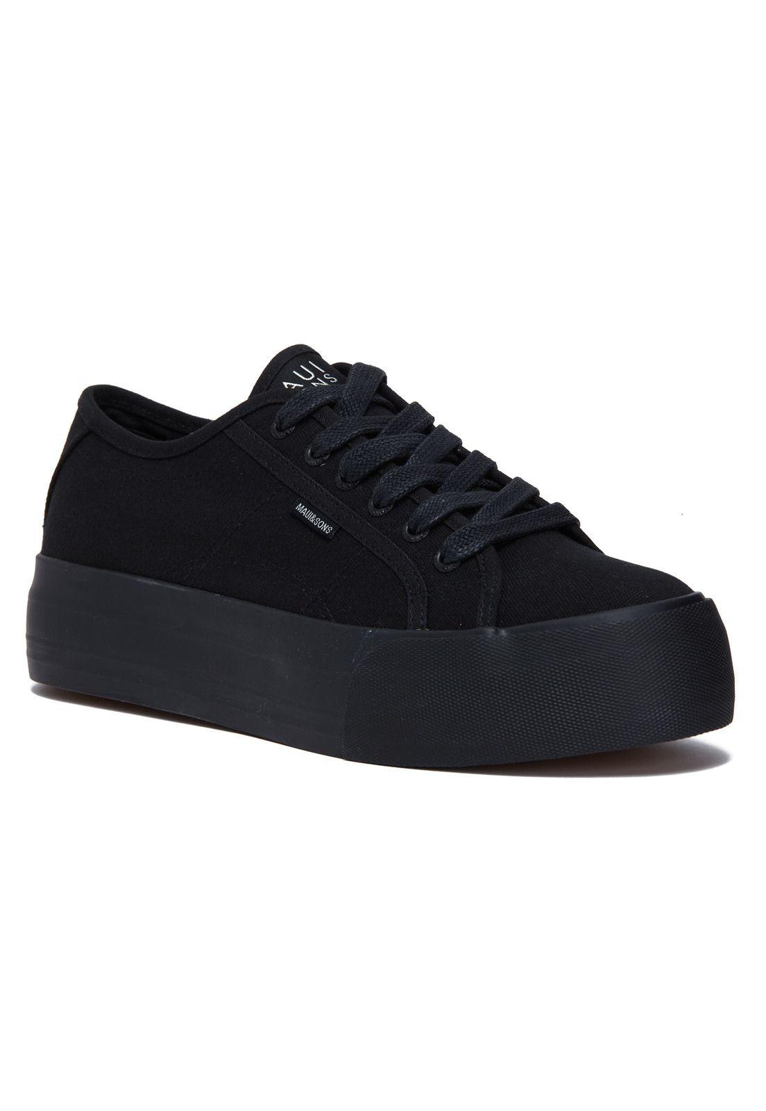 Zapatillas Mujer Negro Maui and Sons 5Z1321-WV21-0