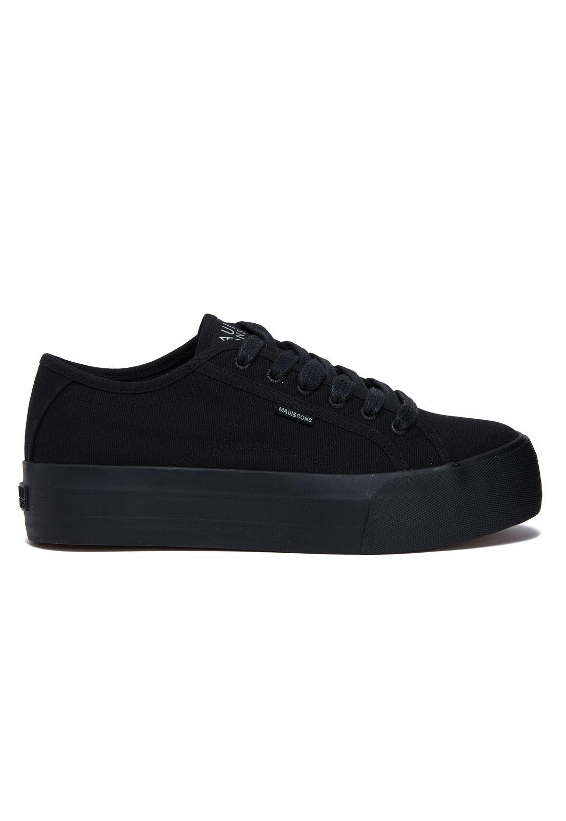 Zapatillas Mujer Negro Maui and Sons 5Z1321-WV21-1