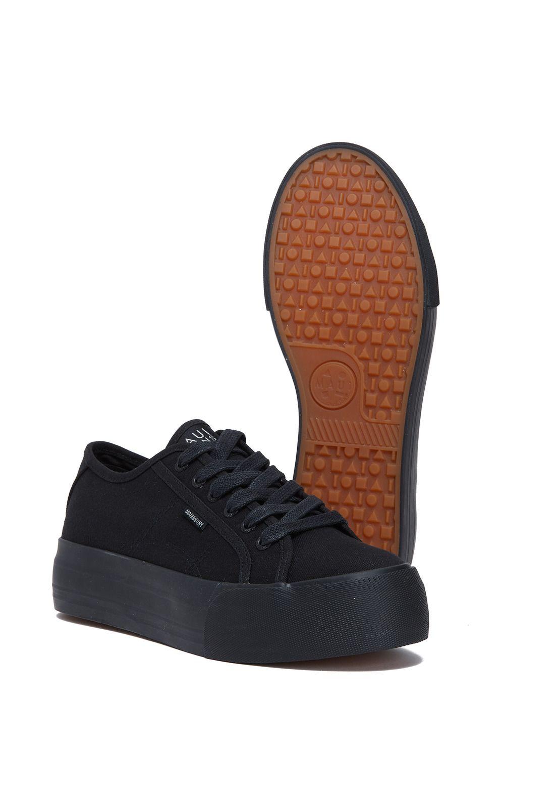 Zapatillas Mujer Negro Maui and Sons 5Z1321-WV21-4