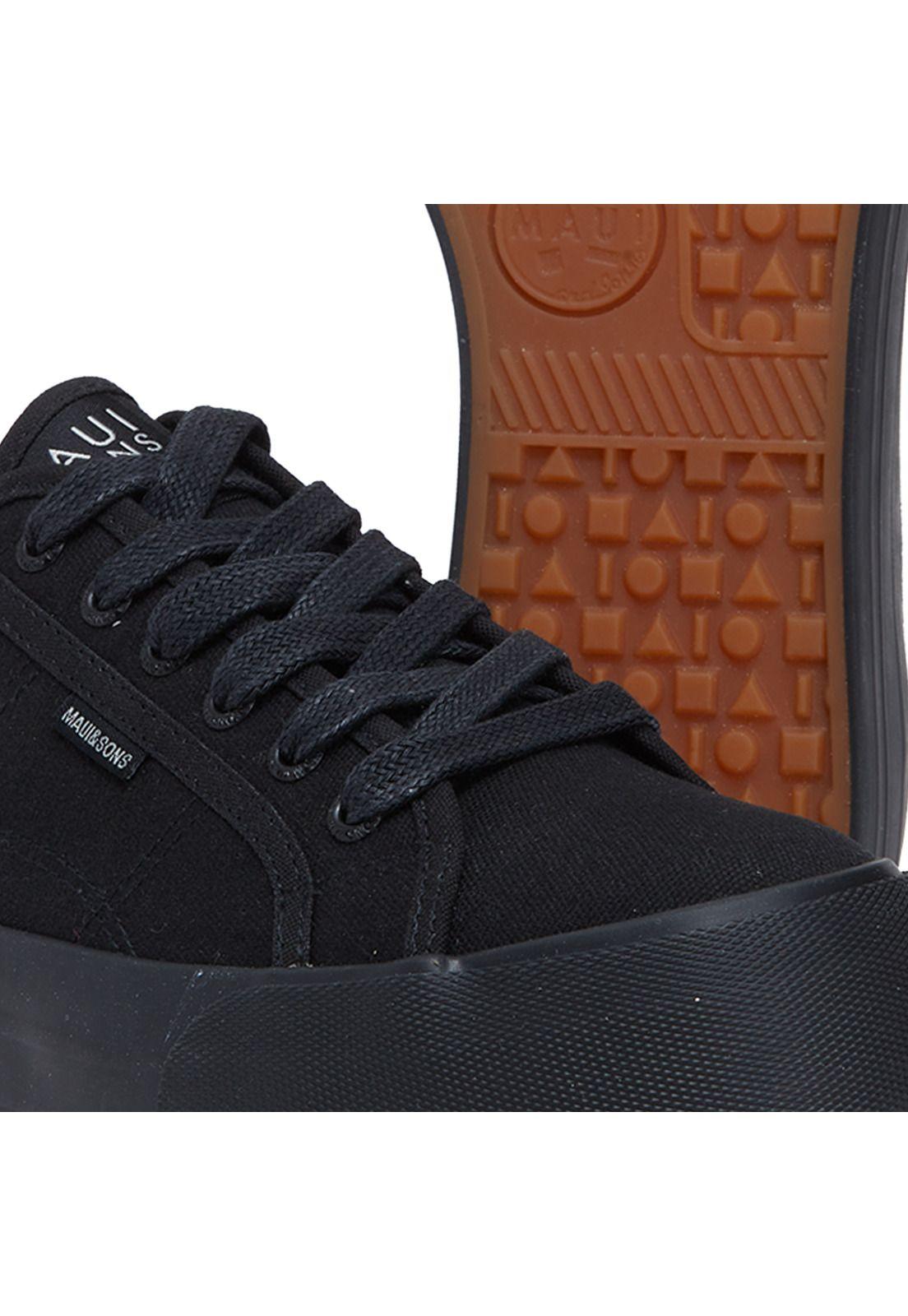 Zapatillas Mujer Negro Maui and Sons 5Z1321-WV21-5
