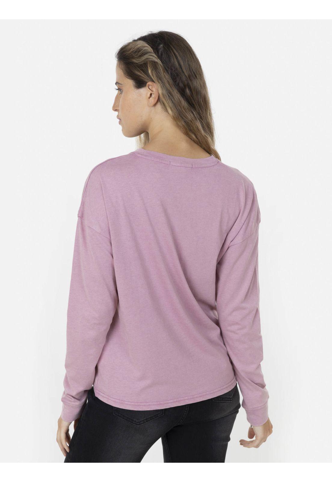 Polera HANDS AT THE SUN Mujer Rosado Maui and Sons-1