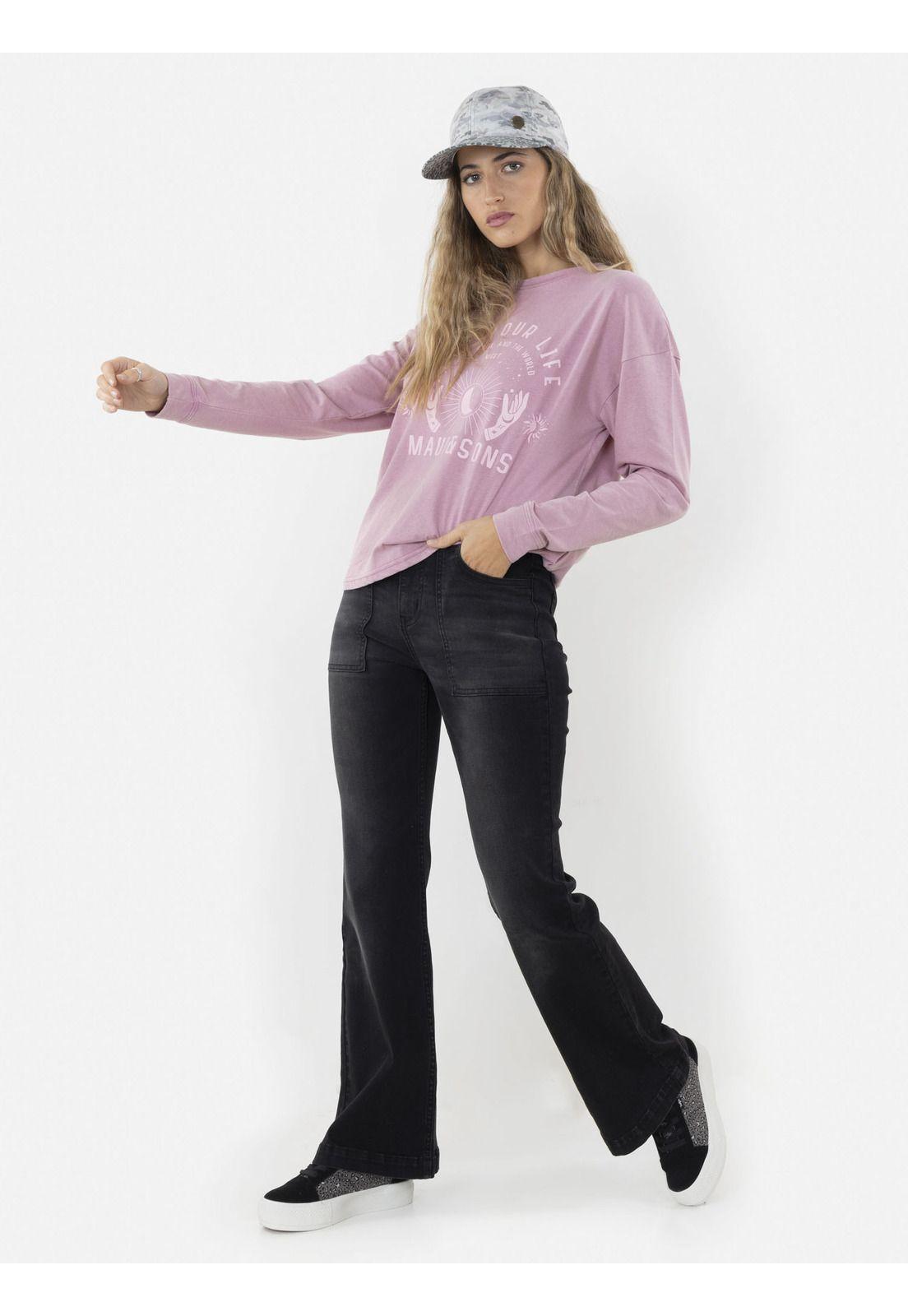 Polera HANDS AT THE SUN Mujer Rosado Maui and Sons-3