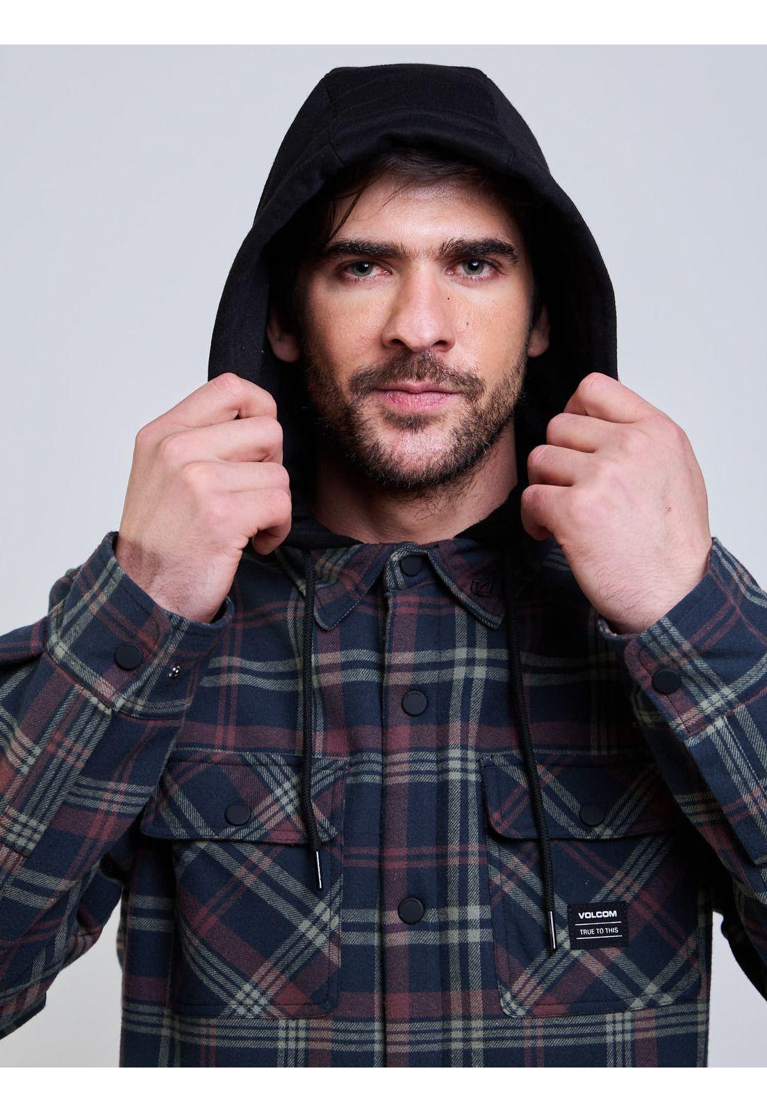 Overshirt Riptone Multicolor Hombre Volcom-3