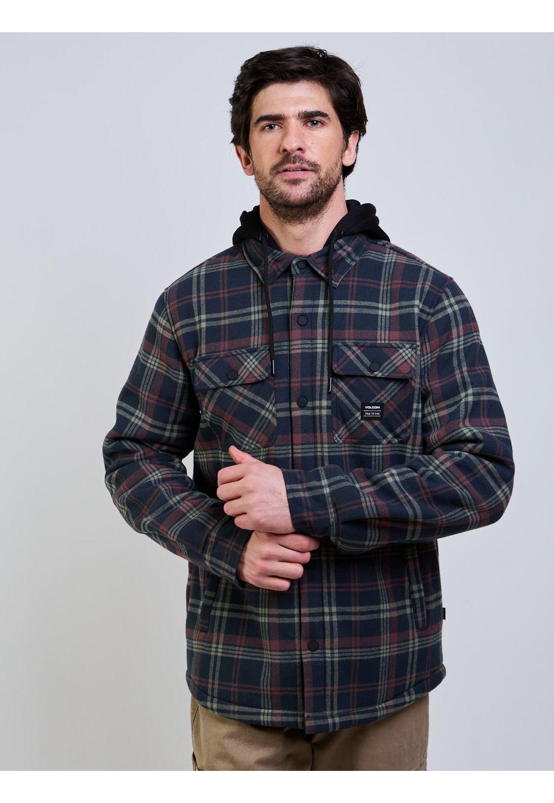 Overshirt Riptone Multicolor Hombre Volcom-6