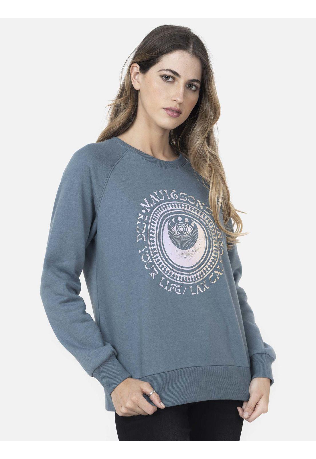 Cuello Redondo Mujer MAGIC LAX Denim Maui and Sons-0