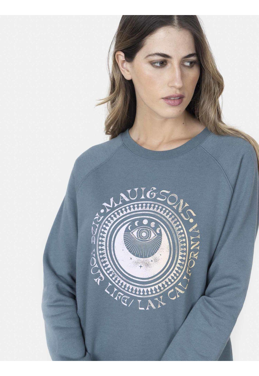 Cuello Redondo Mujer MAGIC LAX Denim Maui and Sons-2