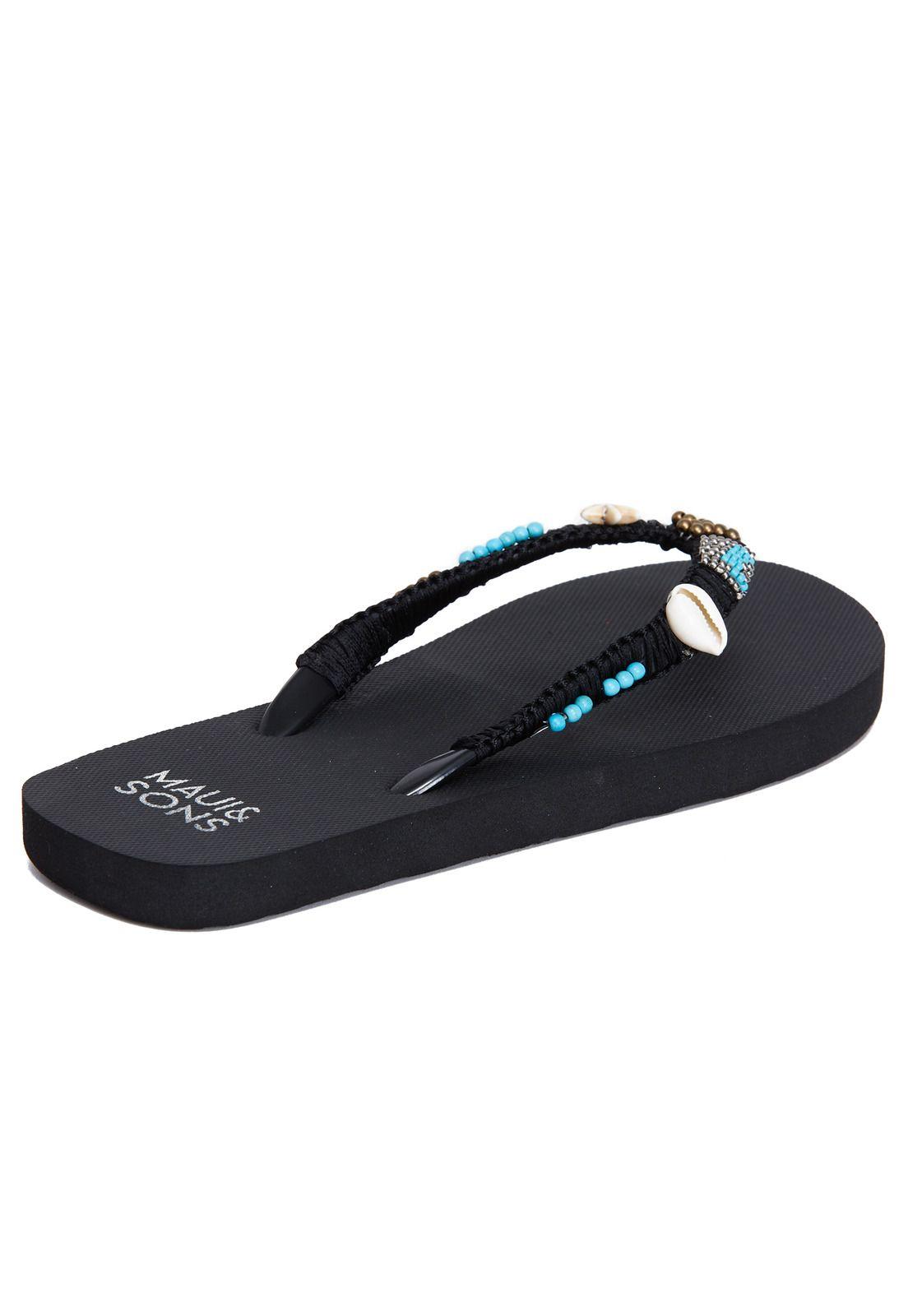 Sandalia Mujer Maui 5S363-WV21 Negro-2