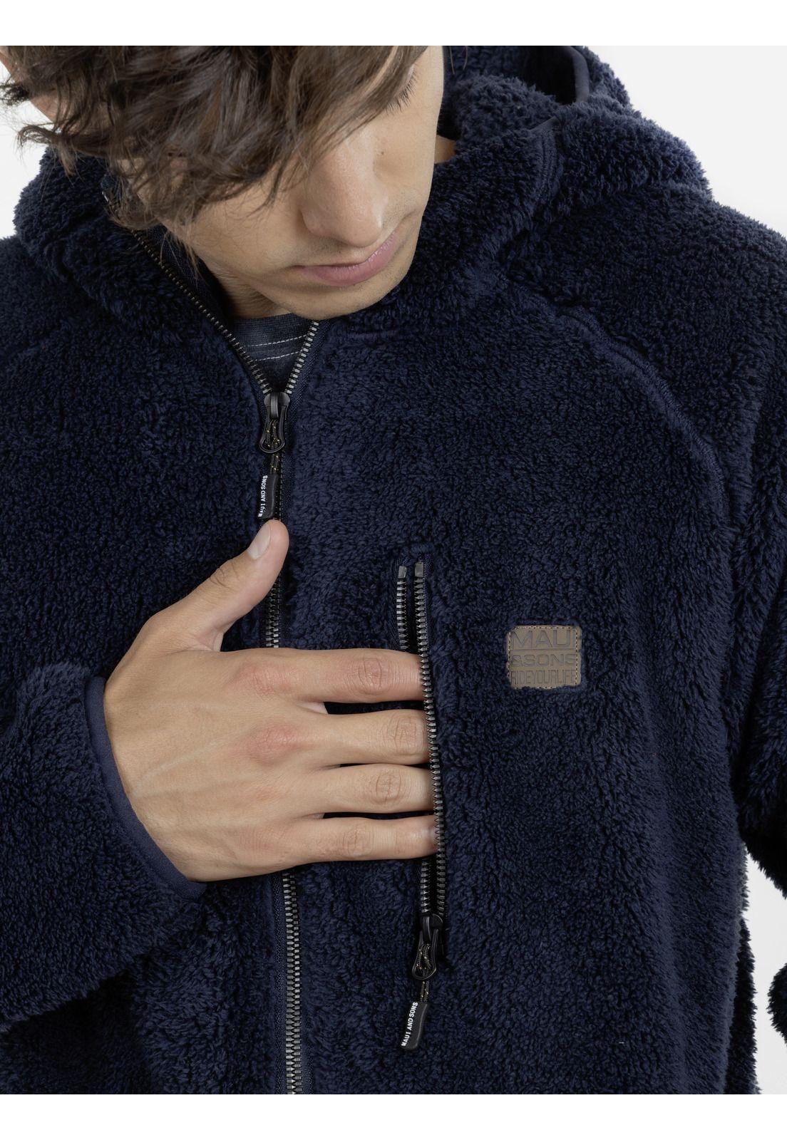 Poleron Hombre 5O329-MI21 Azul Maui and Sons-2