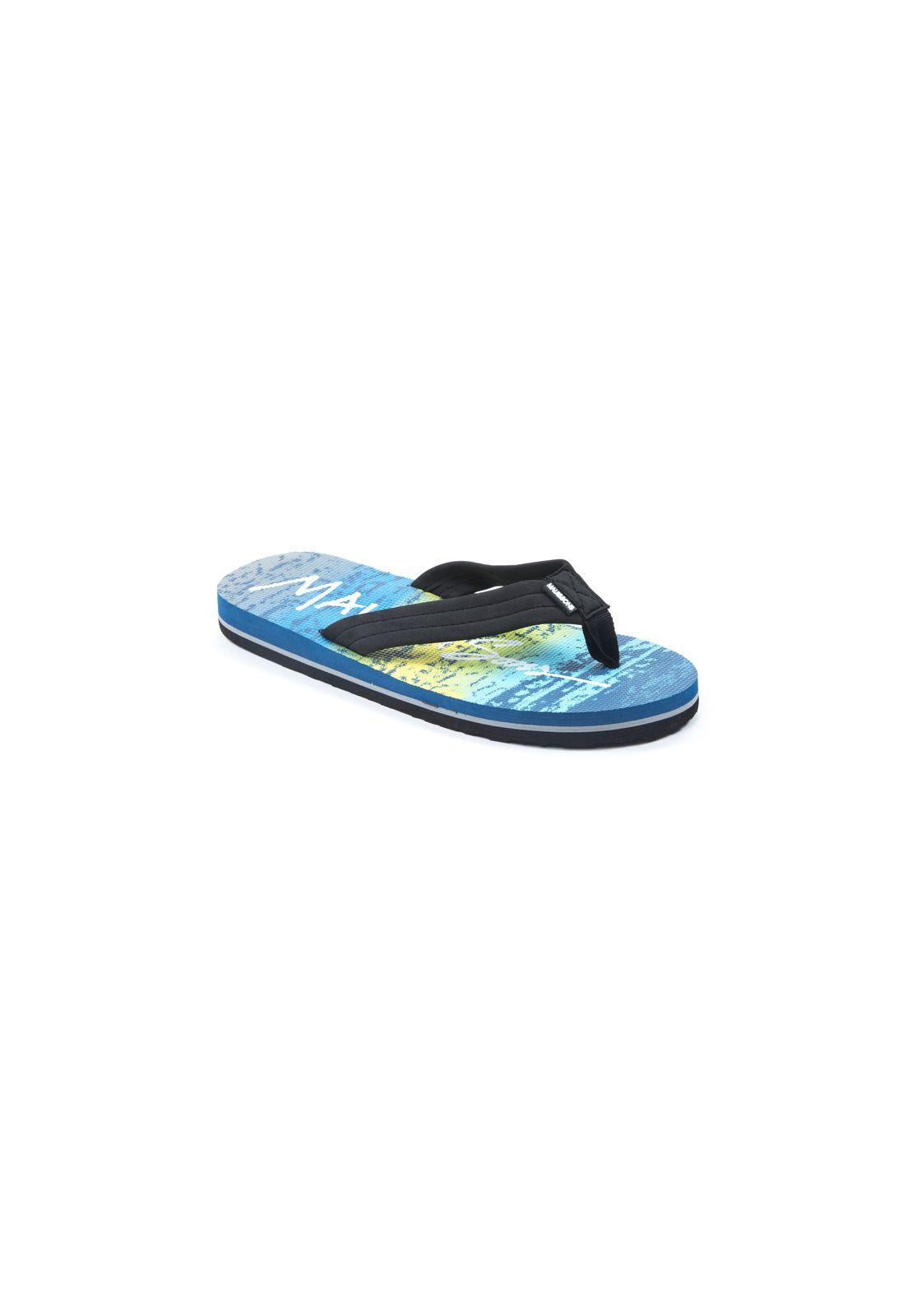 Sandalia Hombre Negro Maui and Sons 5S125-MV20-0
