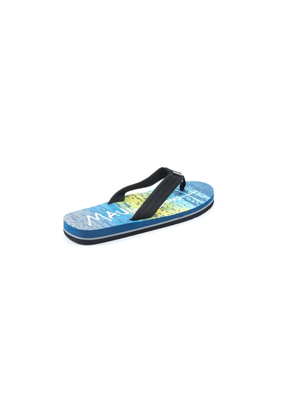 Sandalia Hombre Negro Maui and Sons 5S125-MV20-2