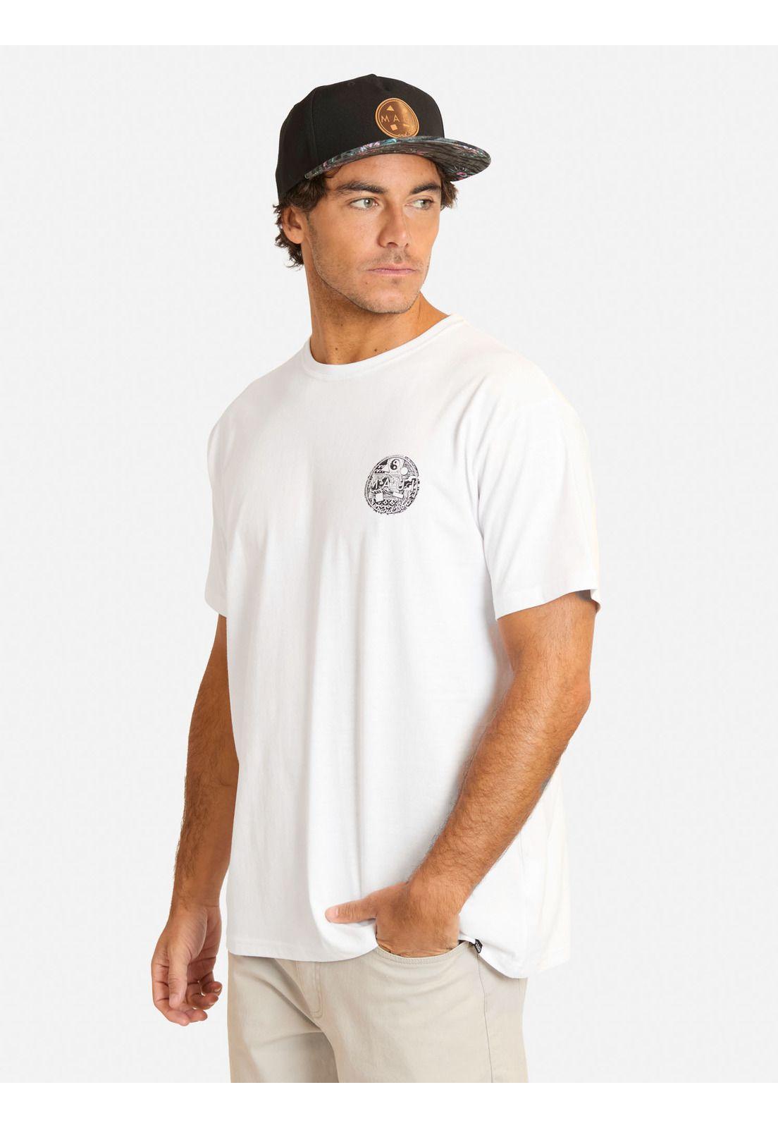 Polera MC Bijuh Blanco Hombre Maui And Sons-0