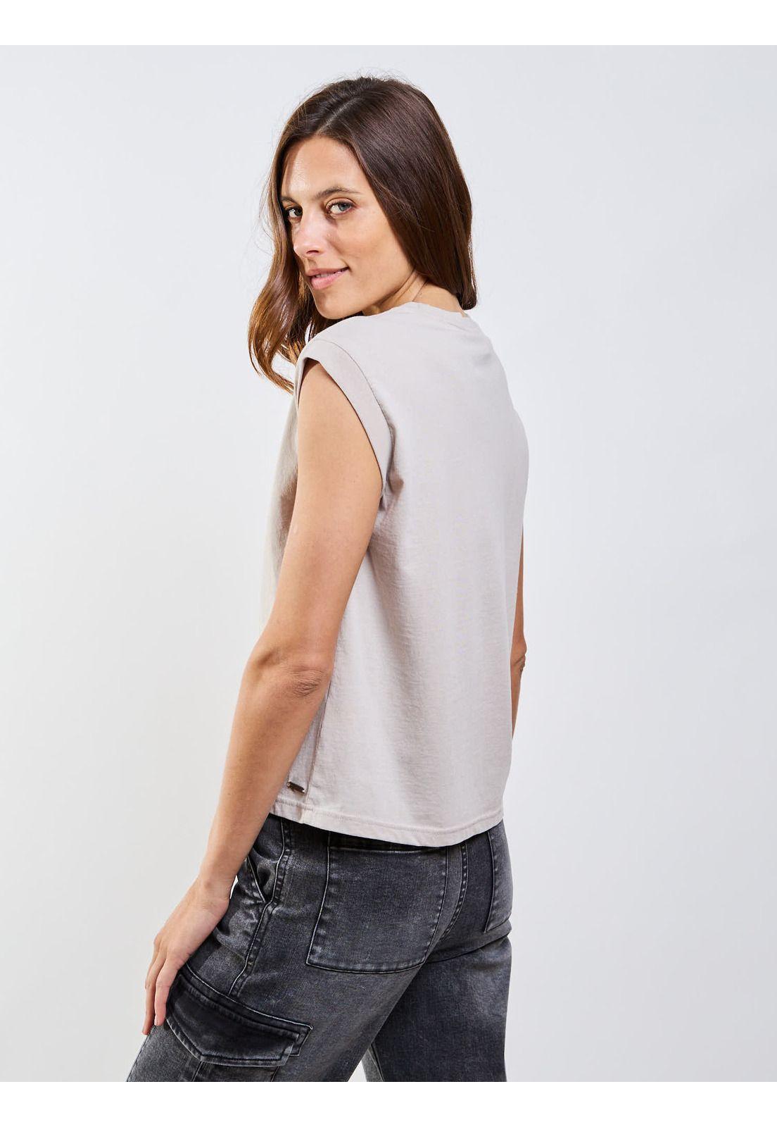 Polera Mc Niue Beige Mujer Maui And Sons-5