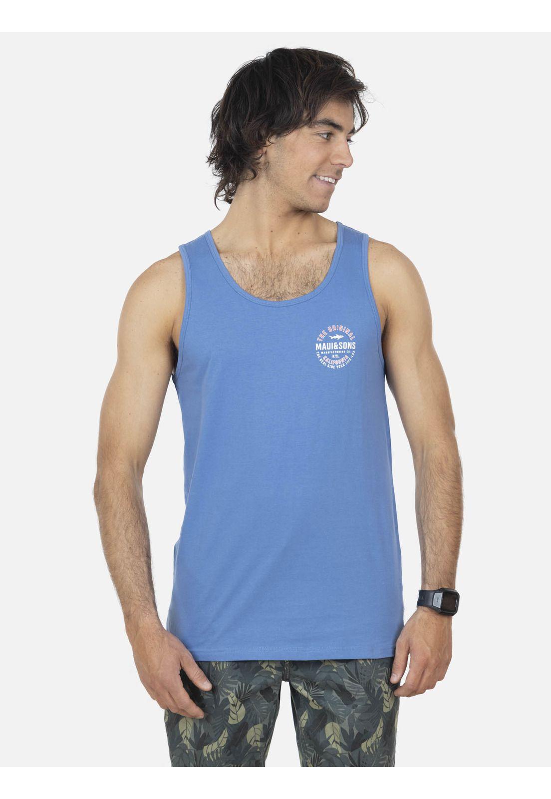 Polera Hombre Celeste 5P578-MV22 Maui And Sons-0