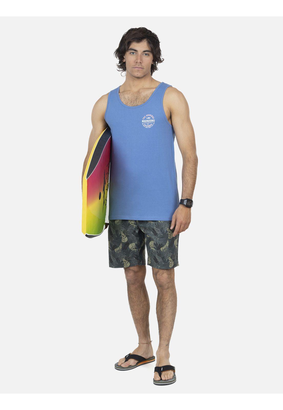 Polera Hombre Celeste 5P578-MV22 Maui And Sons-3