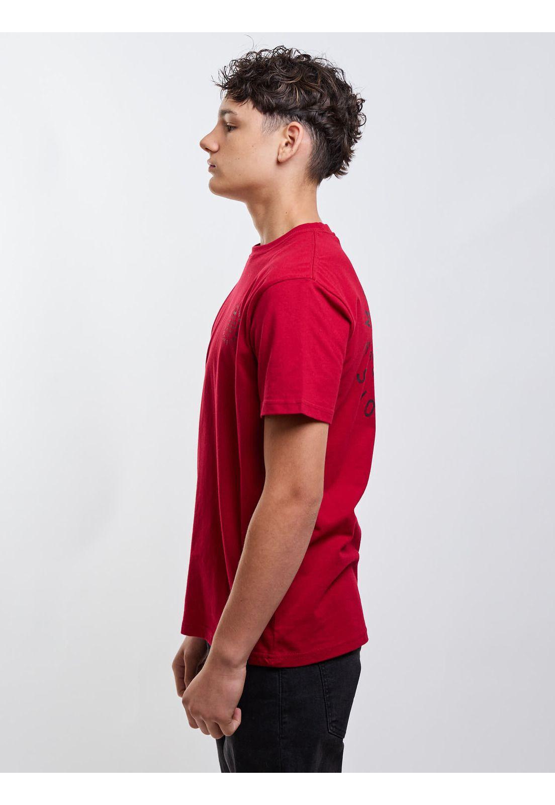 Polera MC Ride You Life Rojo Infantil Maui And Sons-2