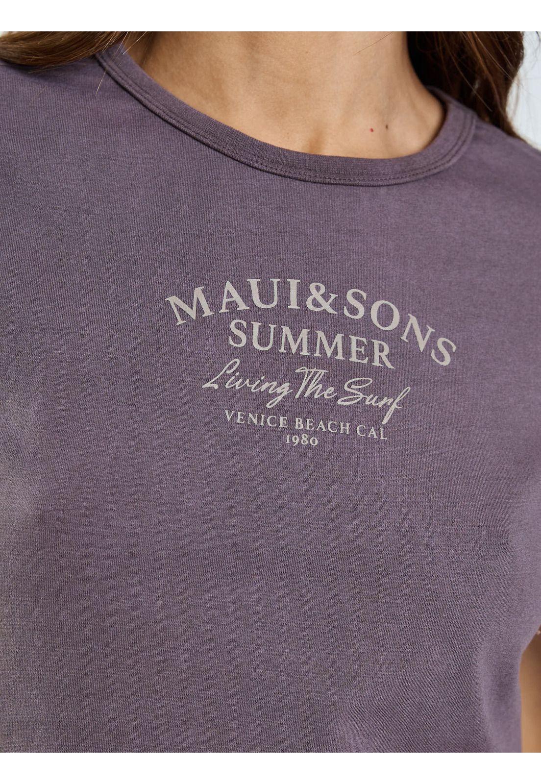 Polera MC Cala Café Mujer Maui and Sons-4