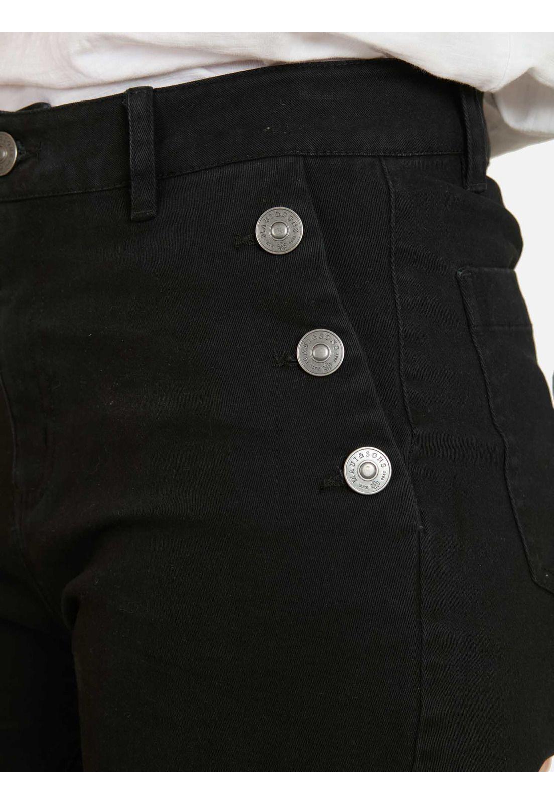 Jeans Ikaika Negro Mujer Maui And Sons-2