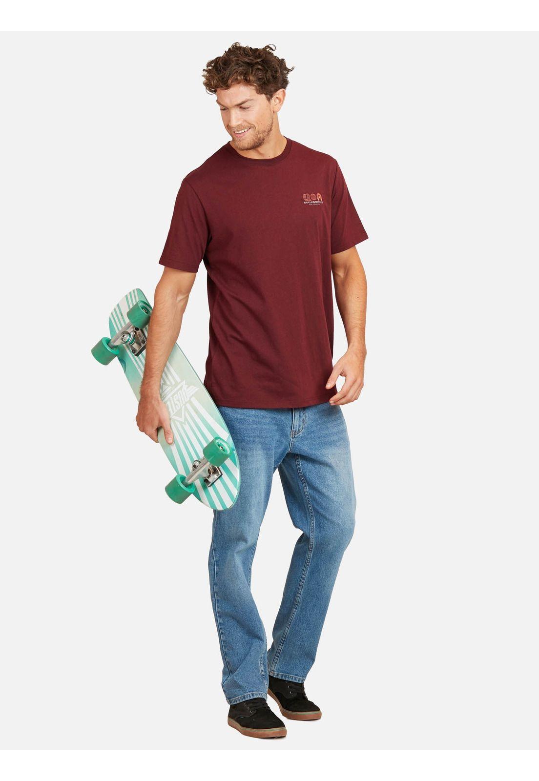 Pantalon Slim Maui Denim L. Hombre Celeste Maui And Sons-3
