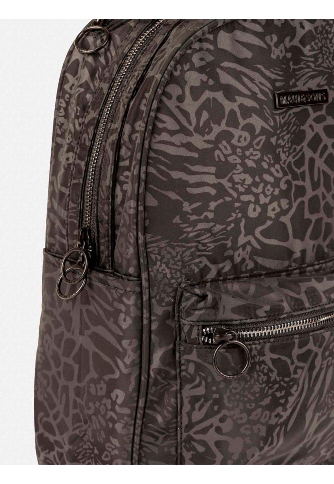 Mochila PHYTON BLK BACKPACK Mujer Negro Maui and Sons-2