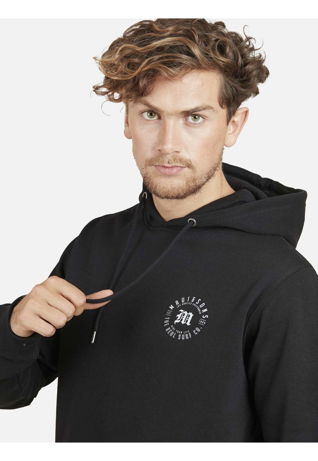 Poleron Hombre Negro Maui and Sons-2