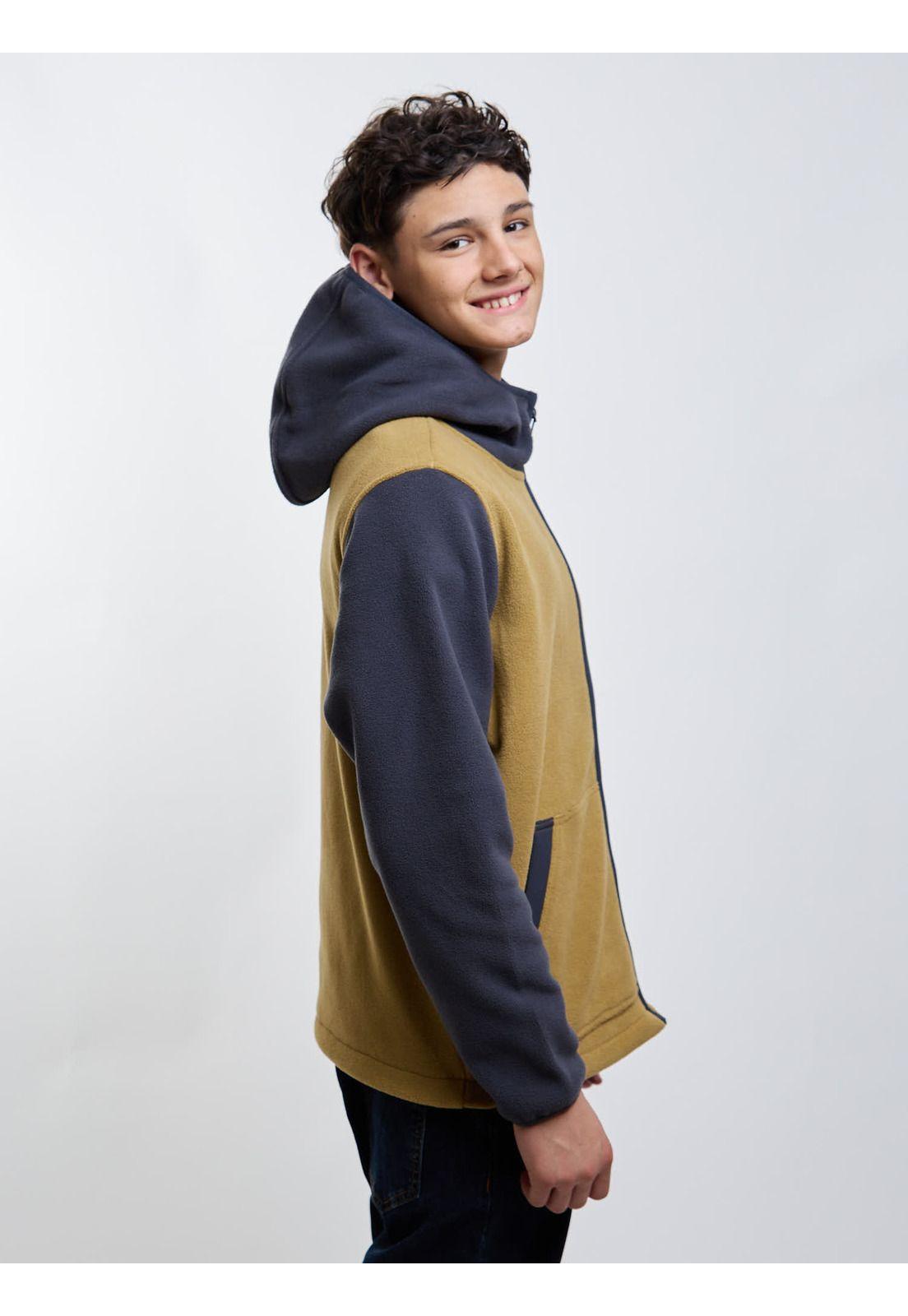 Poleron Micropolar Seaborn Café Infantil Maui And Sons-2