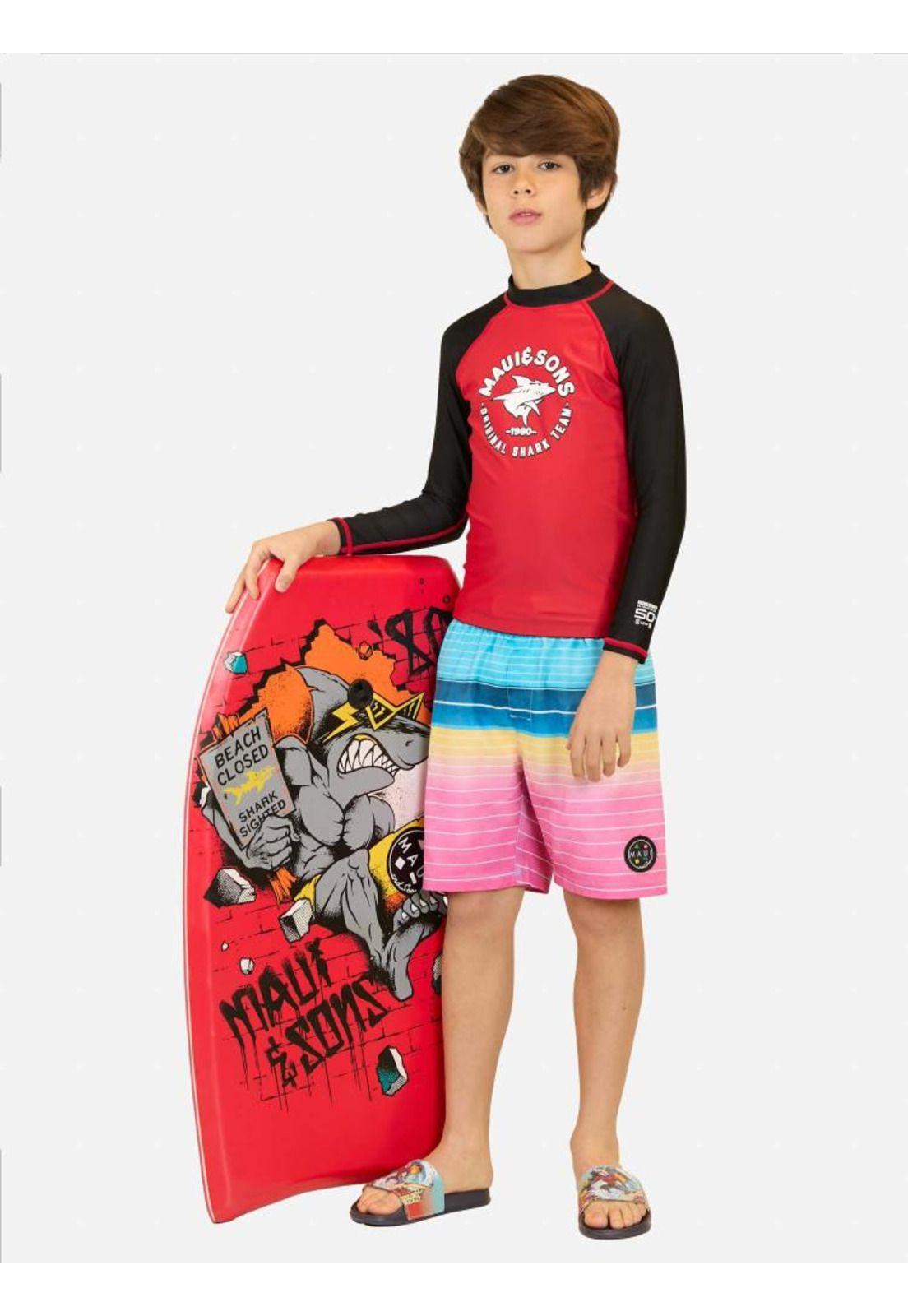Polera UVP Oversy Rojo Niño Maui And Sons-3