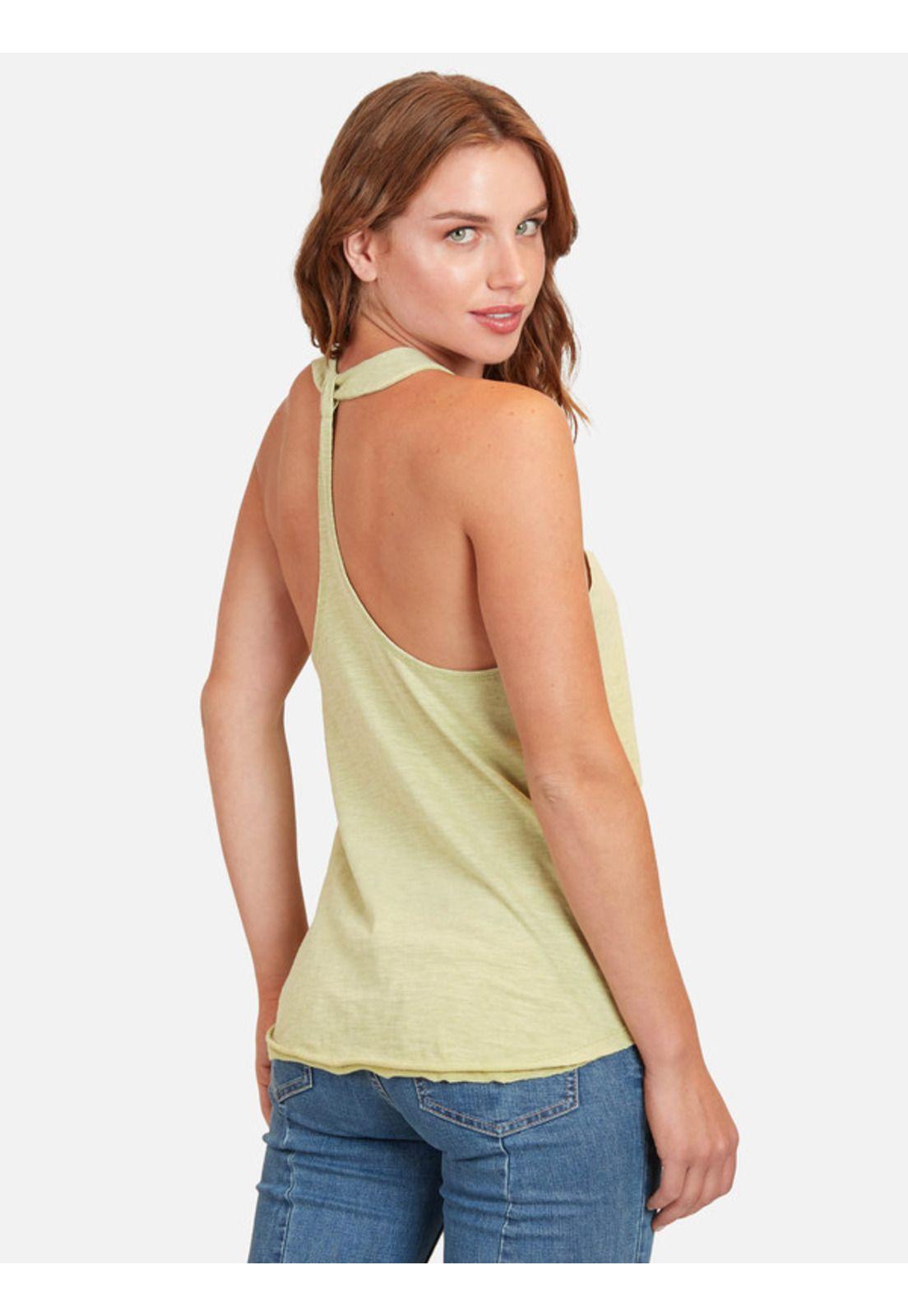 Polera Lime Tank Mujer Verde Maui And Sons-1